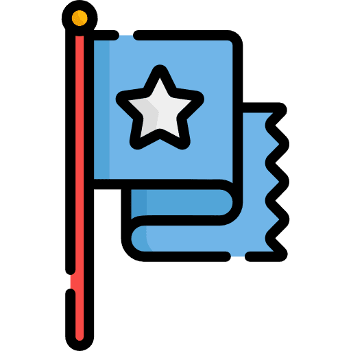 Flag flag peace symbol icon