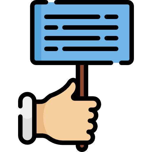 Support support miscellaneous protest icon