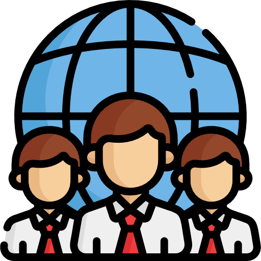 Group seo and web men group icon