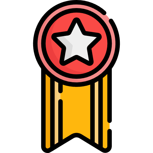 Medal winner medal sports and competition icon