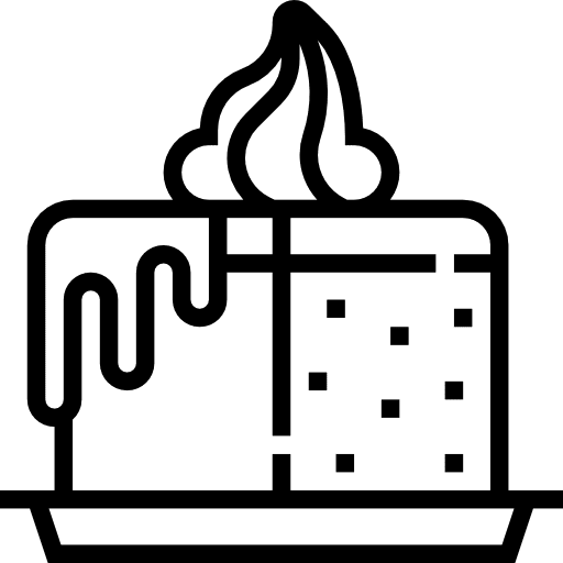 Cake butter dessert food icon