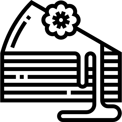 Crepe dessert sweet food icon