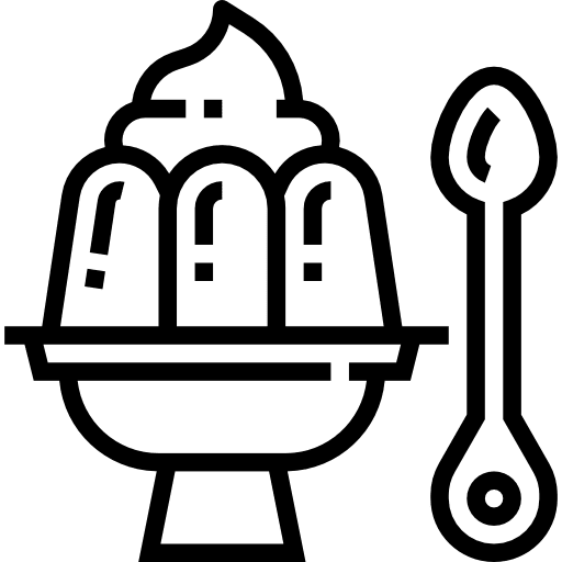 Pudding food dessert sweet icon