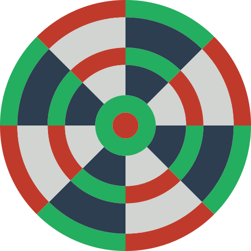 Dartboard sports entertainment sports and competition icon