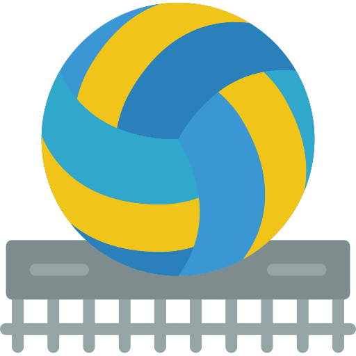 Volleyball sports equipment sports and competition icon