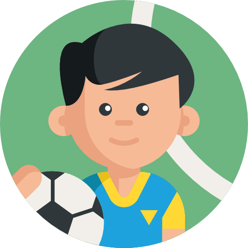 Football avatar football player football icon