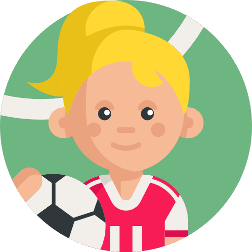 Football sports and competition football player profile icon
