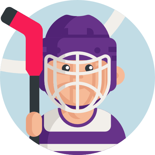 Hockey avatar hockey player player icon