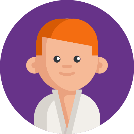 Martial art sports avatar martial art icon