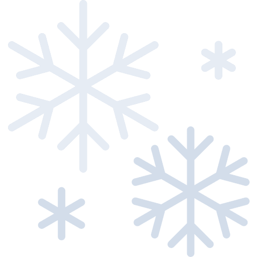 Snowflake christmas weather snowflake icon