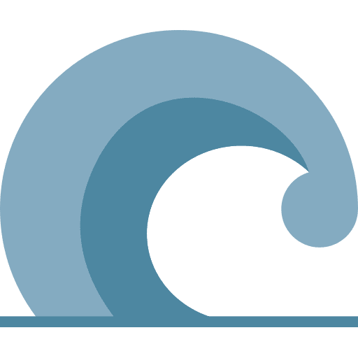 Wave waves wave weather icon
