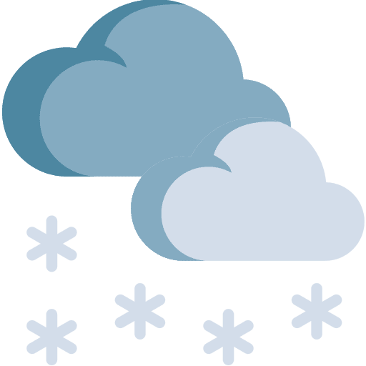 Snow climate snowing meteorology icon