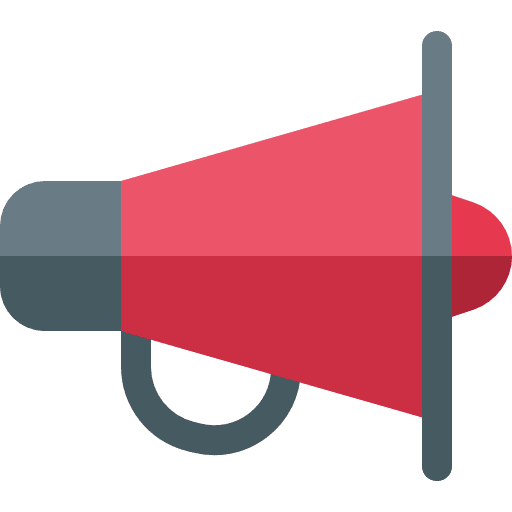 Marketing protest communications marketing icon