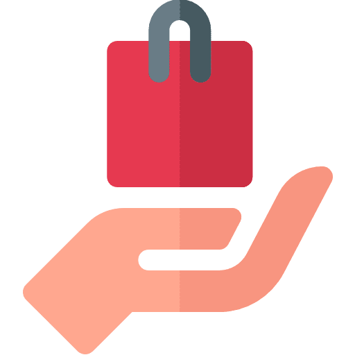 Product gift gesture product icon