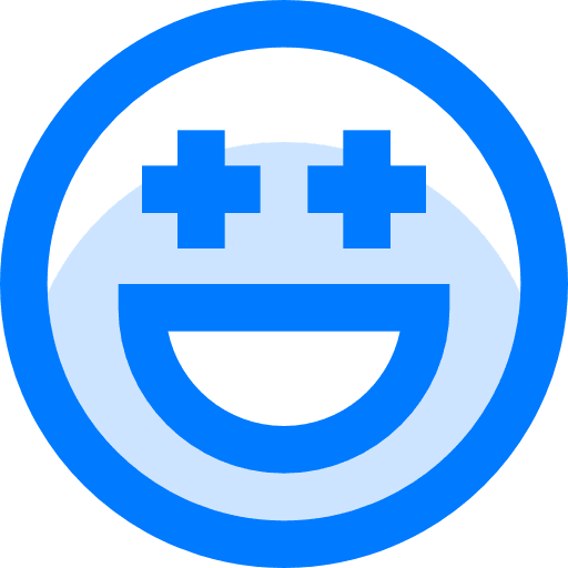 Amazing smiling smile interface icon