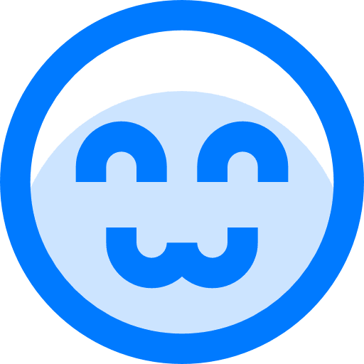 Cute symbol emoticon smile icon