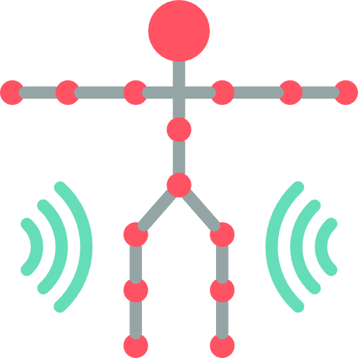 Motion sensor electronics move motion sensor icon