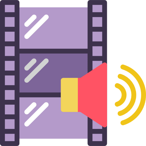 Negative film negative negative film sound icon