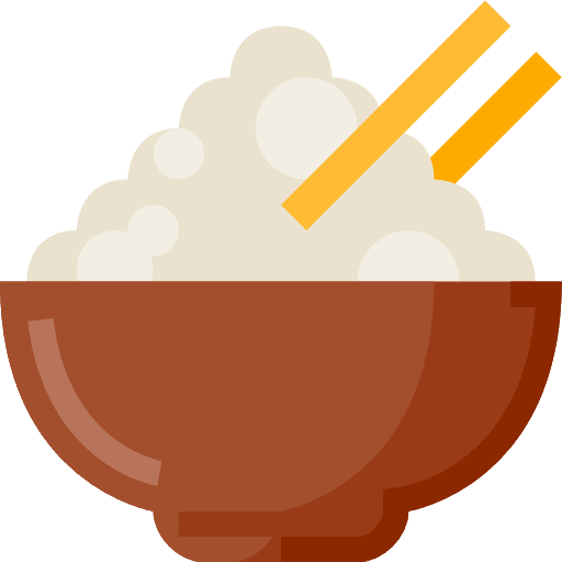 Rice food chinese food asian icon
