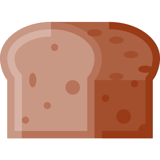 Bread meal food and restaurant breakfast icon