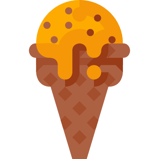Ice cream food sweet summer icon