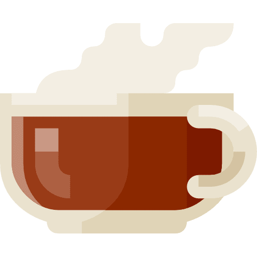 Coffee cup tea cup food mug icon
