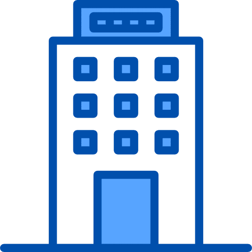 Building resort architecture and city vacations icon