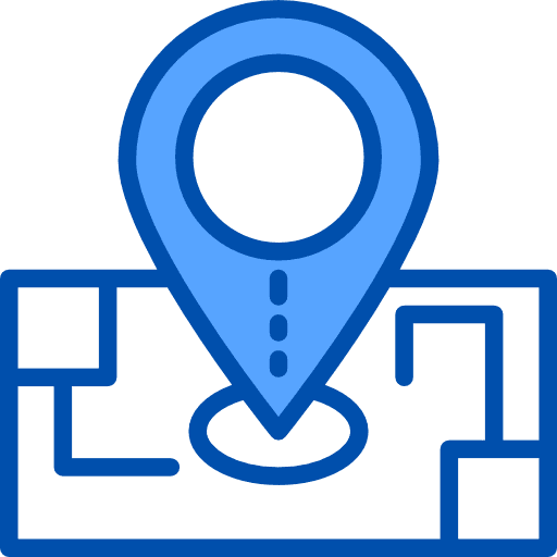 Location pin map point locations icon