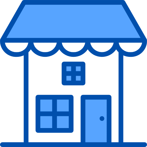 Shop shop coffee shop buildings icon