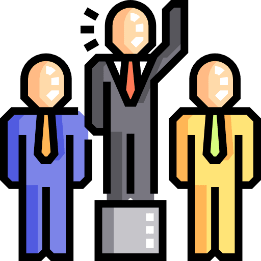 Lead leaders people lead icon