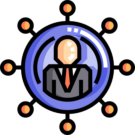 Connection user team group icon