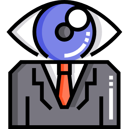 Visionary projection visionary business icon