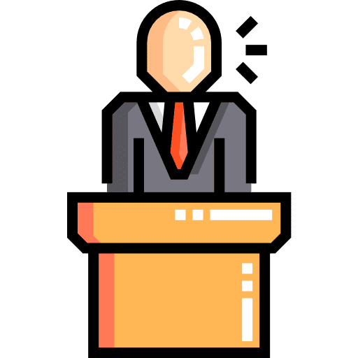 Speech speech business business and finance icon