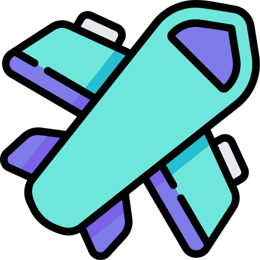 Airplane flight airport aeroplane icon