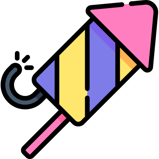Fireworks fireworks cultures birthday and party icon