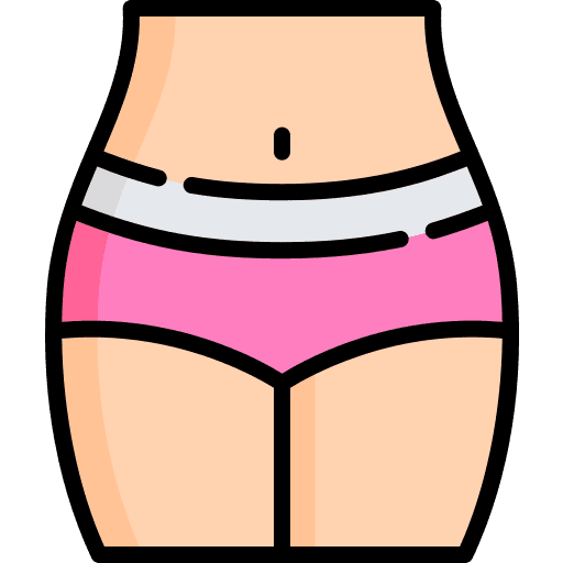 Weight loss fit arrows beauty icon