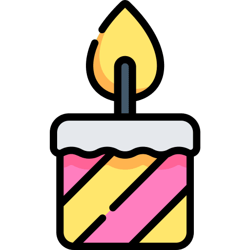 Candle light candle illumination icon