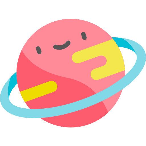 Planet miscellaneous astronomy saturn icon