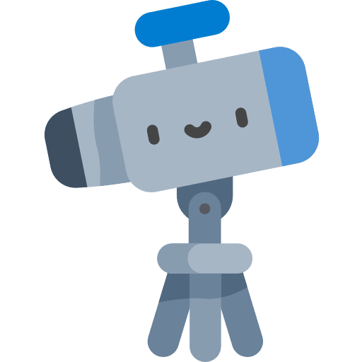 Telescope science observation telescope icon