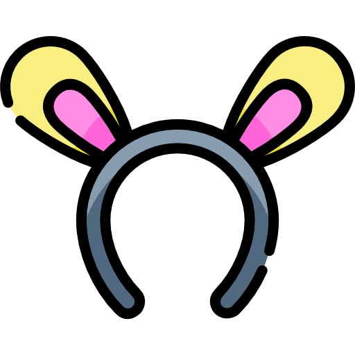Ears fashion rabbit ears icon