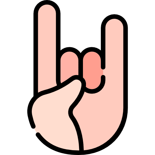Hand festival hand gestures icon