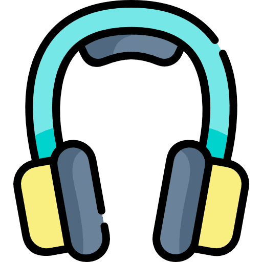 Headphones electronics headphones sound icon