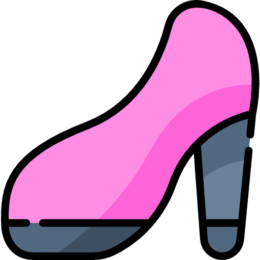 High heel women high heels shoe icon