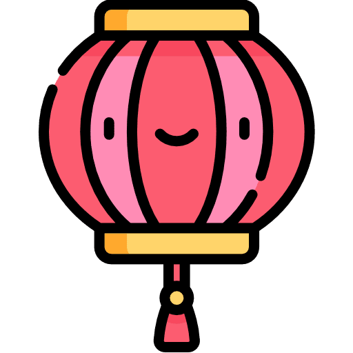 Lantern ornamental cultures oriental icon