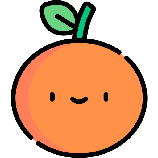Tangerine tangerine organic fruit icon