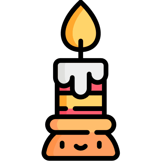 Candle illumination miscellaneous flame icon