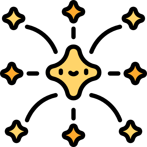 Fireworks entertainment fireworks illumination icon