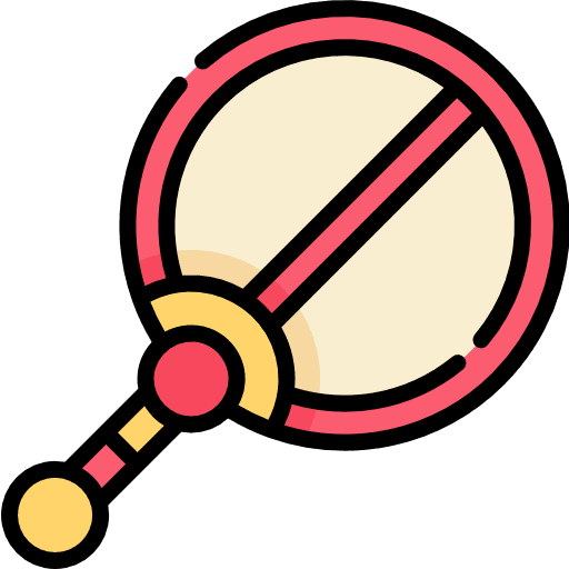 Fan oriental asian cultures icon