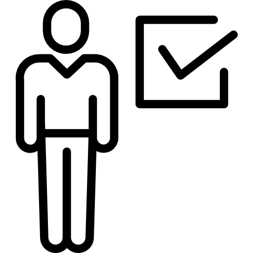 Referendum shapes and symbols democracy people icon