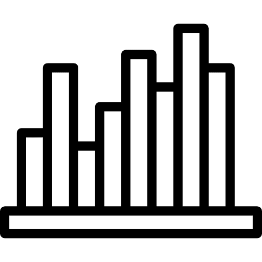 Statistics stats bars chart profit icon